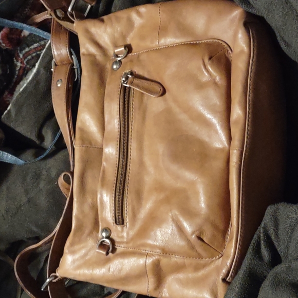 Vera Pelle Tan Leather Bag - Picture 1 of 7